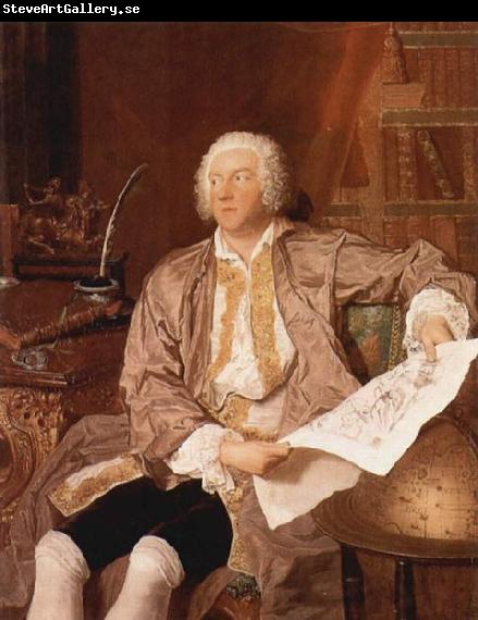 Aved, Jacques-Andre-Joseph Portrait of Carl Gustaf Tessin